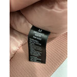 Forever 21 Womans Medium Mauve Zip Up Hooded Baseball Jacket Photo 4