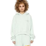 Boys Lie Rare GET BLOCKED MINT GREEN Sweatshirt Graphic Oversized HOODIE OS Photo 1