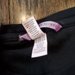 Victoria's Secret  Black Thermal Long Sleeve Sleep Shirt Size Large Photo 3