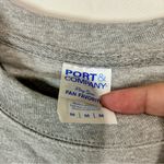 Toothpaste Women’s Sweatshirt Grey Red Blue Size Medium EUC Casual Costume Gray Photo 2