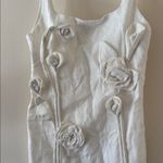 Farm Rio Off-White Sleeveless Euroflax Premium Linen Mini Dress,SZ XXSmall, $290 Photo 6