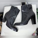 Nine West Classy Black Bredeo Ankle Boots sz 9 approx 4” heel Beautiful Photo 8