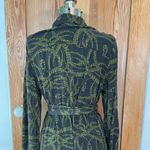H&M Richard Allan X Brown & Green Mosaic Print Button Up Shirt Dress - Sz 8 Photo 7