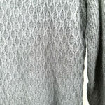 Loft  size large navy blue long sleeve‎ sweater knit dress cotton blend Photo 2