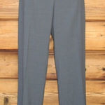 Armani Collezioni Gray Wool Blend High Waist Dress Pants Photo 0