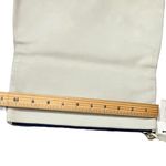 Clare V NWT Foldover Clutch White Leather Purse With Zip Pocket Women’s Bag Photo 15