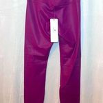 CRZ Yoga  SMALL sports leggings magenta shimmer NWT womens Photo 0