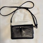 Michael Kors Michael Jet Set Charm Smartphone Crossbody Leather Black GUC Photo 1
