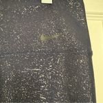 Nike  Dri Fit Blue‎ Shimmer Active Leggings Size Medium Photo 5
