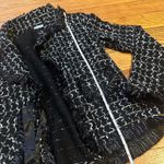 Newport News Black white tweed blazer Photo 4
