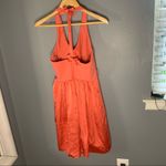 WHITE by Vera wang coral bow back halter dress Pink Size 8 Photo 7