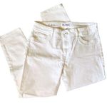 DL1961 Florence Instasculpt white cropped ankle skinny jeans pants Photo 0