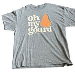 Gray 'Oh My Gourd' Graphic T Photo 0