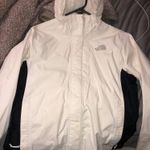 The North Face White Rain Jacket Photo 0