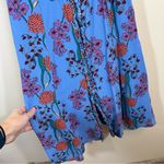 ASTR The Label Women’s Blended Blue Floral Midi Dress Small Photo 6