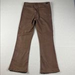 Paige  Chestnut Brown High Rise Laurel Canyon Flare Pants 
Size: 31” Photo 3