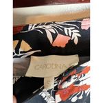 Carolina K Alicia Floral High Waisted Gaucho Pants NWT Sz. S Black Photo 10