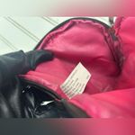 Coach Y2K RARE Patchwork Multicolor Cosmetic Bag Signatur Jacquard Mixed Leather Photo 6