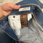 Kut From The Kloth  High Rise Crop Straight Leg Blue Jeans Sz 6 Photo 10