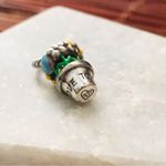 Brighton  Colorful Flowerpot Charm Enameled Photo 2