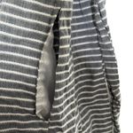 Anne Klein grey and white striped sleeveless dress with pockets size 6 Photo 8