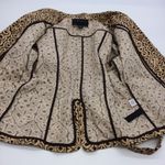 Banana Republic Cotton/Linen Blend Ikat Tribal Print Short Sleeve Safari Jacket Photo 10