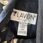 Lavon Vintage Y2K  Silk Floral Bomber Jacket Women's Size PM Med Zip Front Retro Photo 6