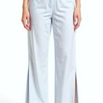 Habitual Wide Leg Slit Hem Pants NWT Women’s Sz 10 MSRP $129 Coastal Chic Photo 0