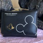 WULFY Womens Wallet Women Wallets Leather Female Purse mini Black Photo 2