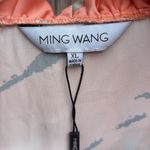 Ming Wang NWT  Modern Fit Drop Waist Flounce Dress Abstract Print XL Retail $235 Photo 2