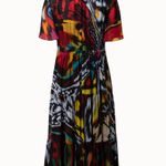 Akris Punto NWT Midi Dress with Fancy Butterfly Print Photo 5