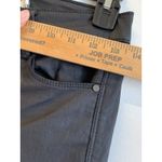 Unpublished  Women's Coated Waxed Pants Black Skinny Leg Sz 25 Photo 2