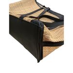 Casa Clara Lei Lei Bag in Natural & Black Womens Beach Tote Shopper Photo 6