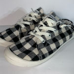 Tommy Bahama  Womens Size 10 Canvas Memory Foam Casual Shoe Black White Photo 0