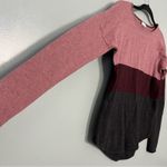 Smartwool  Shadow Pine Crew Sweater Merino Wool Colorblock Moonbeam Women’s XS Photo 2