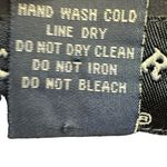 Cutter and Buck Vintage Navy Blue Tan Full Zip Windbreaker Jacket Women's Size L Photo 6