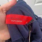 Carmen Marc Valvo Sz 12 INFUSION
Blue 3D Floral Mermaid Gown $495 MSRP NWT Photo 11