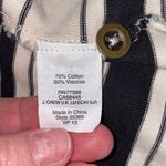 J.Crew  Black & White Striped Skater Dress Photo 12