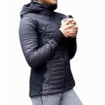 Lululemon FIRST MILE Black Quilted Hooded Jacket Size 6 Photo 3