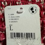 Free People On Our Radar Cherry Red Floral Print Slip Mini Dress Size L New Photo 6