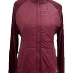 Smartwool Smartloft Merino Wool Quilted Jacket Burgundy Women's size Small Photo 0