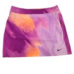 Nike Golf tour performance women dri-fit tie dye purple printed golf skirt sz 10 Photo 1