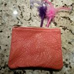 American Apparel leather carry all pouch orange Photo 0