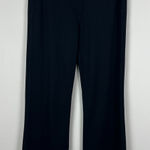 Betabrand  Straight Leg Classic Dress Yoga Pant Womens Large Black Office Preppy Photo 0