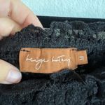 Black Lace Ruffle Hem‎ Dress, Coquette, Goth, Y2K, Romantic, Lolita, Medium Photo 4