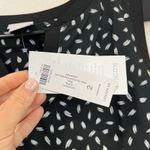 Chico's Chico’s Zen Sport Black White Dot Print Notch Neck Tank Top NWT Size 2 US L Photo 5