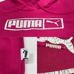 Puma  Women's pink Essential Logo Fleece Hoodie M Photo 15