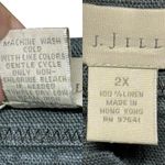 J.Jill Sz 2X Vintage Early Linen Art-to-Wear Patchwork Lagenlook Jacket Coat Photo 15