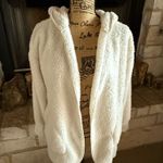 No Boundaries  White Oversized Hoodie Sweater Photo 0