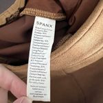 Spanx Faux Suede Flare Pants in Rich Caramel Seamed Pull On 20323R Size Large Photo 8